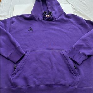 Nike ACG Men's Heavyweight Purple Hoodie